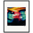 Moving Smiles Framed print 40x50 cm / 16x20″ Black frame