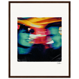 Moving Smiles Framed print 40x50 cm / 16x20″ Dark wood frame