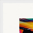 Moving Smiles Framed print 40x50 cm / 16x20″ White frame corner detail
