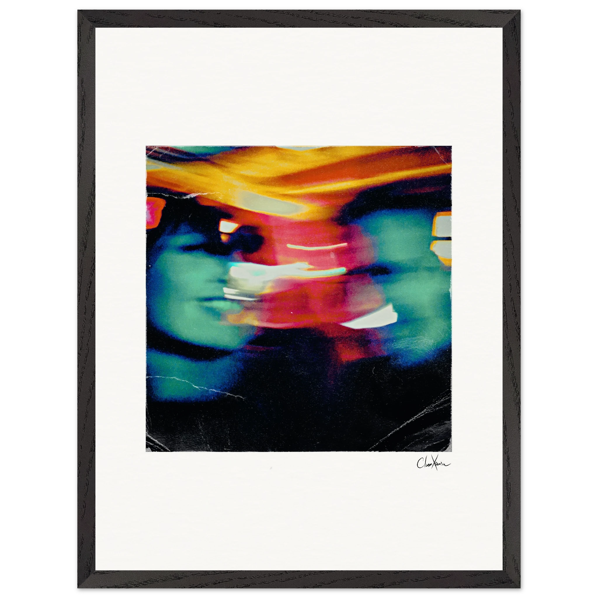 Moving Smiles Framed print 45x60 cm / 18x24″ Black frame