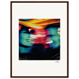 Moving Smiles Framed print 45x60 cm / 18x24″ Dark wood frame