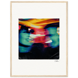 Moving Smiles Framed print 45x60 cm / 18x24″ Wood frame