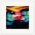 Moving Smiles Framed print 50x50 cm / 20x20″ White frame