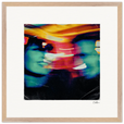 Moving Smiles Framed print 50x50 cm / 20x20″ Wood frame