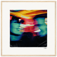 Moving Smiles Framed print 50x50 cm / 20x20″ Wood frame