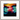 Moving Smiles Framed print 70x70 cm / 28x28″ Dark wood frame