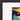 Moving Smiles Framed print 30x40 cm / 12x16″ Black frame corner detail