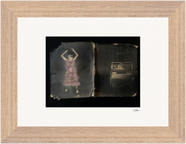 Never too Late Framed print 13x18 cm / 5x7″ Wood frame 23