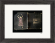 Never too Late Framed print 15x20 cm / 6x8″ Black frame 41