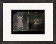 Never too Late Framed print 21x29.7 cm / 8x12" Black frame 44