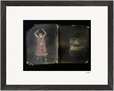 Never too Late Framed print 21x29.7 cm / 8x12" Black frame 44