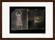 Never too Late Framed print 21x29.7 cm / 8x12" Dark wood frame