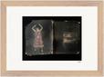 Never too Late Framed print 21x29.7 cm / 8x12" Wood frame 26