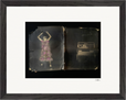 Never too Late Framed print 27x35 cm / 11x14″ Black frame 43