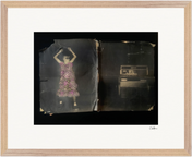 Never too Late Framed print 30x45 cm / 12x18″ Wood frame 31
