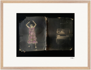 Never too Late Framed print 40x50 cm / 16x20″ Wood frame 32
