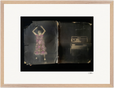 Never too Late Framed print 40x50 cm / 16x20″ Wood frame 32