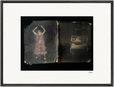 Never too Late Framed print 45x60 cm / 18x24″ Black frame 51