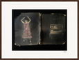 Never too Late Framed print 45x60 cm / 18x24″ Dark wood frame