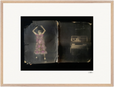 Never too Late Framed print 45x60 cm / 18x24″ Wood frame 34