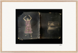 Never too Late Framed print 50x70 cm / 20x28″ Wood frame 35
