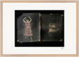 Never too Late Framed print 60x90 cm / 24x36″ Wood frame 38