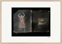 Never too Late Framed print A1 (59.4 x 84.1 cm) Wood frame 36