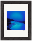 Nocturne Velvet Framed print 15x20 cm / 6x8″ Black frame 36