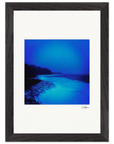 Nocturne Velvet Framed print 21x29.7 cm / 8x12" Black frame 43