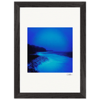 Nocturne Velvet Framed print 21x29.7 cm / 8x12" Black frame 43