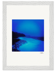 Nocturne Velvet Framed print 21x29.7 cm / 8x12" White frame 11