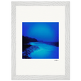 Nocturne Velvet Framed print 21x29.7 cm / 8x12" White frame 11