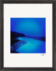 Nocturne Velvet Framed print 27x35 cm / 11x14″ Black frame 34