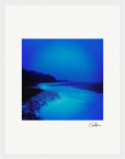 Nocturne Velvet Framed print 27x35 cm / 11x14″ White frame 13