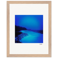 Nocturne Velvet Framed print 27x35 cm / 11x14″ Wood frame 27