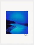 Nocturne Velvet Framed print 30x40 cm / 12x16″ White frame 6