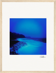 Nocturne Velvet Framed print 30x40 cm / 12x16″ Wood frame 22