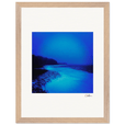 Nocturne Velvet Framed print 30x40 cm / 12x16″ Wood frame 30