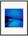 Nocturne Velvet Framed print 40x50 cm / 16x20″ Black frame 40