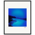Nocturne Velvet Framed print 40x50 cm / 16x20″ Black frame 40