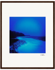 Nocturne Velvet Framed print 40x50 cm / 16x20″ Dark wood frame 31