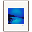 Nocturne Velvet Framed print 40x50 cm / 16x20″ Dark wood frame 31