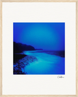 Nocturne Velvet Framed print 40x50 cm / 16x20″ Wood frame 19