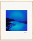 Nocturne Velvet Framed print 40x50 cm / 16x20″ Wood frame 19