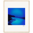 Nocturne Velvet Framed print 40x50 cm / 16x20″ Wood frame 19