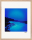 Nocturne Velvet Framed print 40x50 cm / 16x20″ Wood frame 26