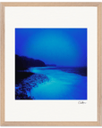 Nocturne Velvet Framed print 40x50 cm / 16x20″ Wood frame 26