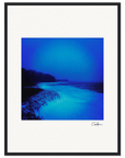 Nocturne Velvet Framed print 45x60 cm / 18x24″ Black frame 38