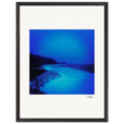 Nocturne Velvet Framed print 45x60 cm / 18x24″ Black frame 40