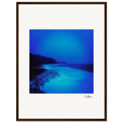 Nocturne Velvet Framed print 45x60 cm / 18x24″ Dark wood frame 30